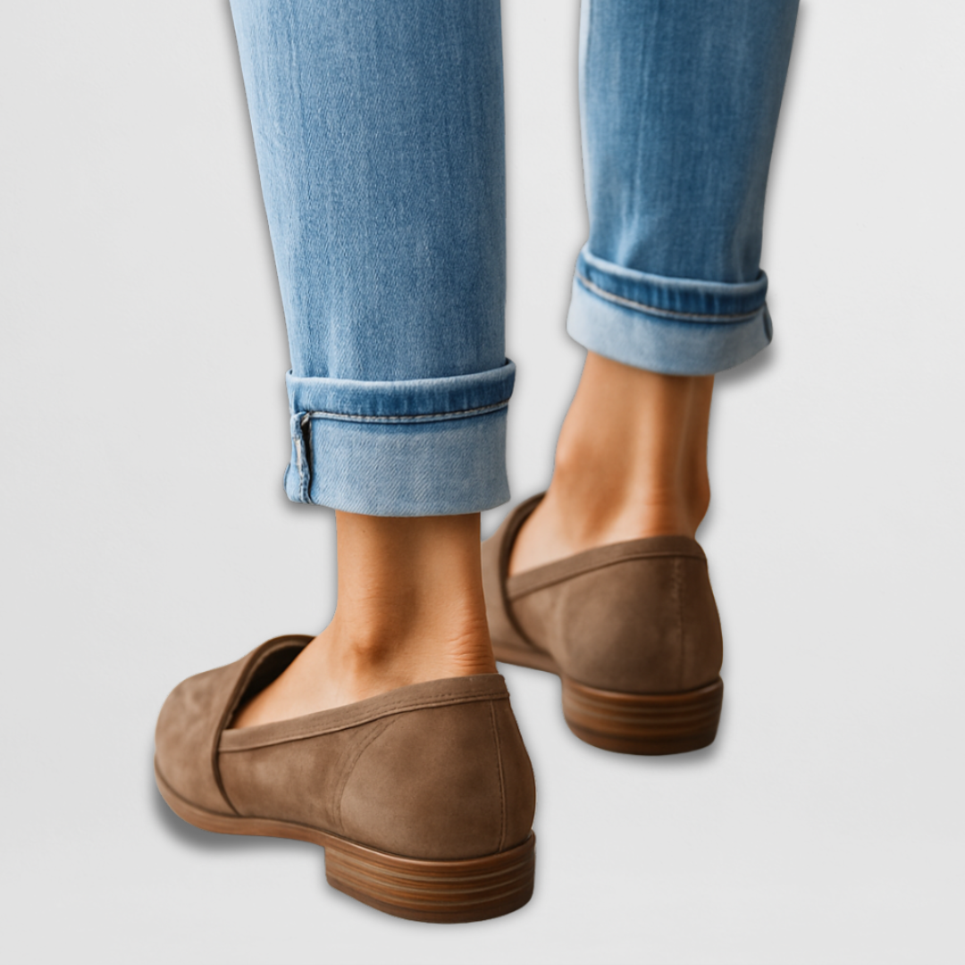 Andresa – Soft suede loafers for women