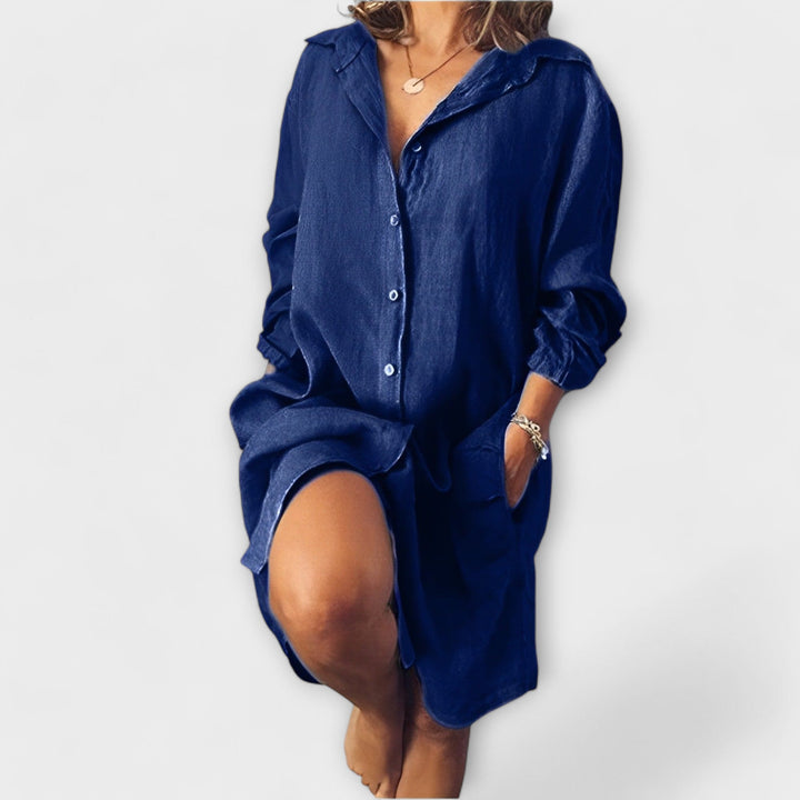 Joy | Casual linen blouse for everyday use