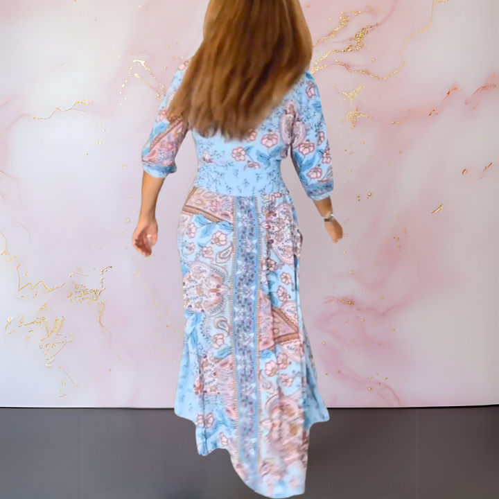 Marga™ | Elegant Summer Dress with V-Neckline