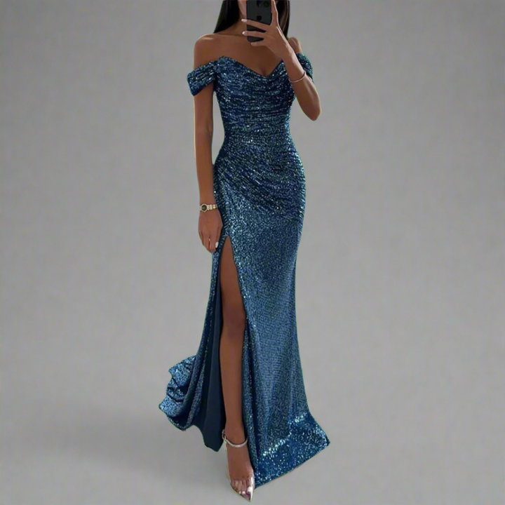 Zenobia | Shimmering dress with premium fabric for unforgettable nights