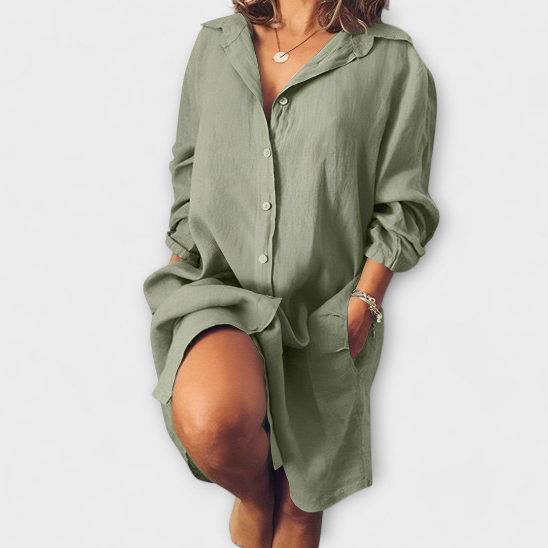 Joy | Casual linen blouse for everyday use