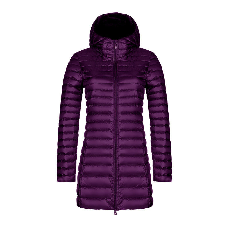 Elara | Slim Hooded Down Jacket