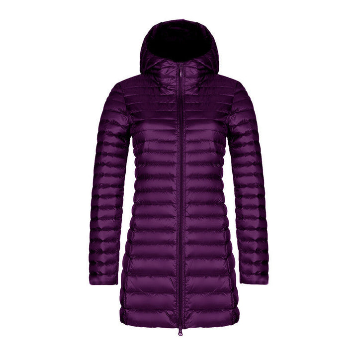 Elara | Slim Hooded Down Jacket