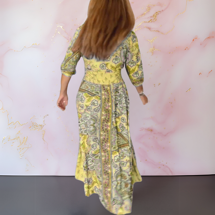 Marga™ | Elegant Summer Dress with V-Neckline