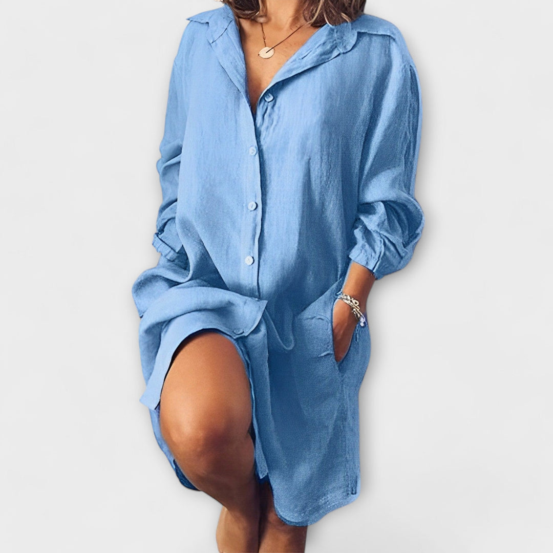 Joy | Casual linen blouse for everyday use