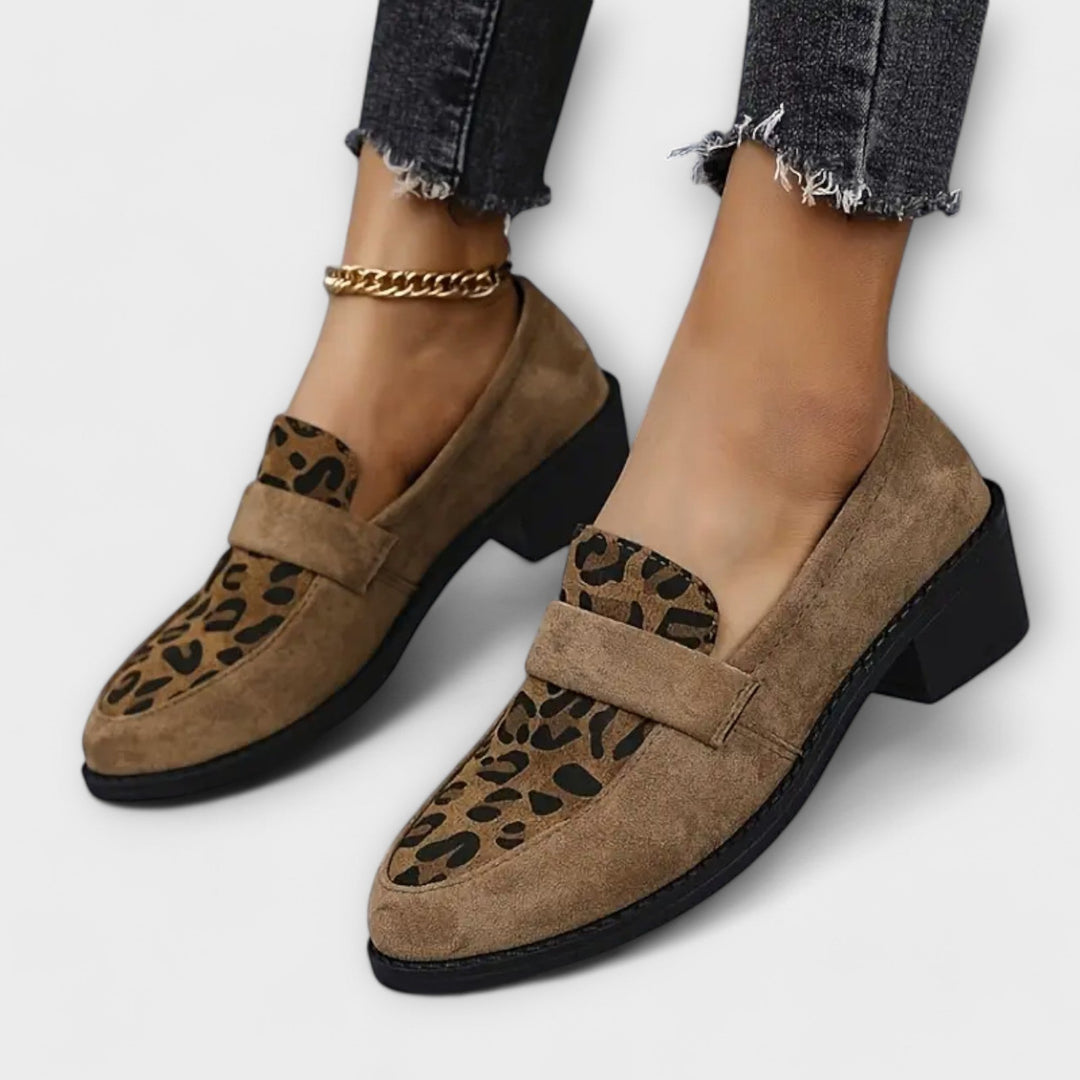 Camila - Stylish leopard print shoes
