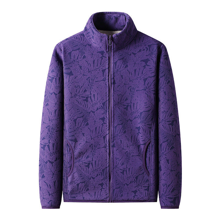 Kalla™ | Camo-Style Fleece Jacket with Shearling Lining
