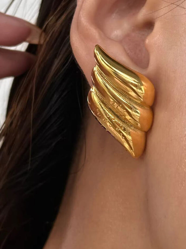 Angel earrings