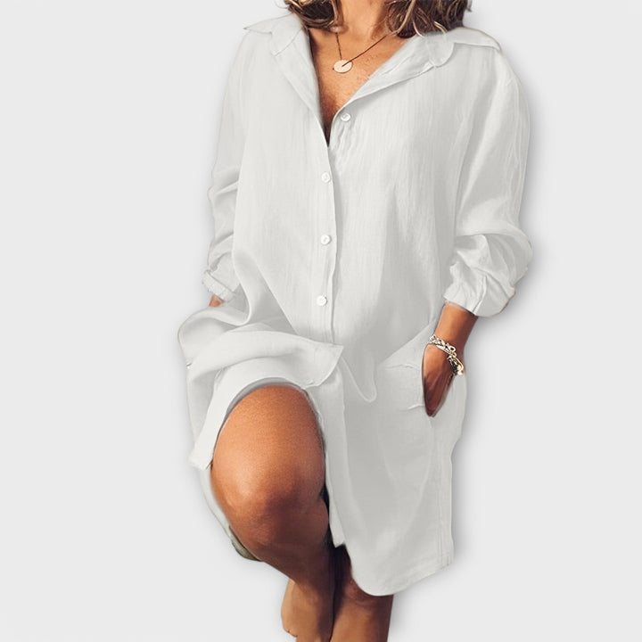 Joy | Casual linen blouse for everyday use