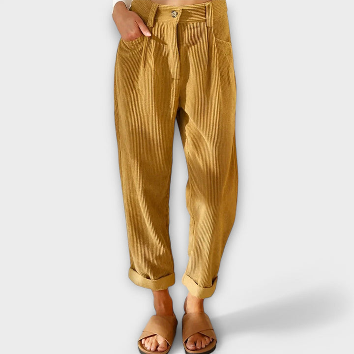 Jana | Modern corduroy pants