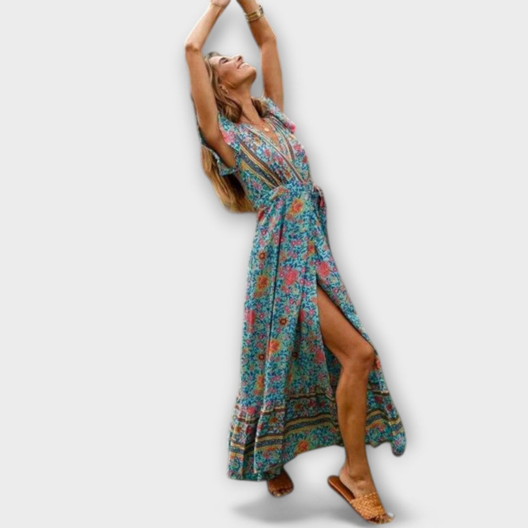 Annelis | Shylin Boho Maxikleid