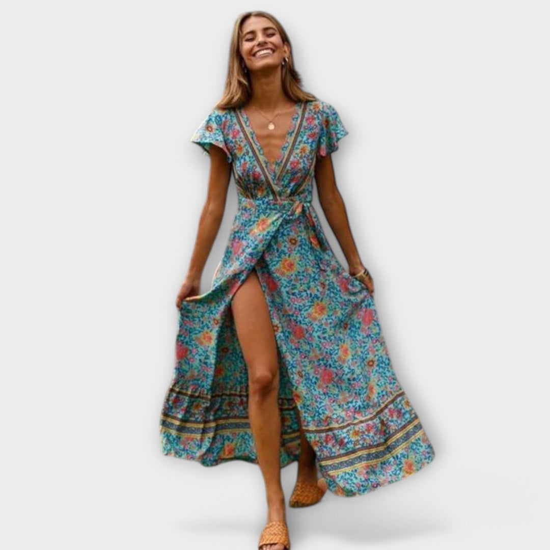 Annelis | Shylin Boho Maxikleid