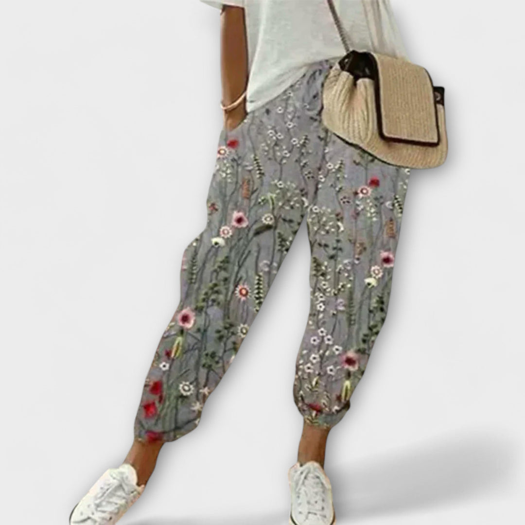 Burga | Cozy cotton-linen pants
