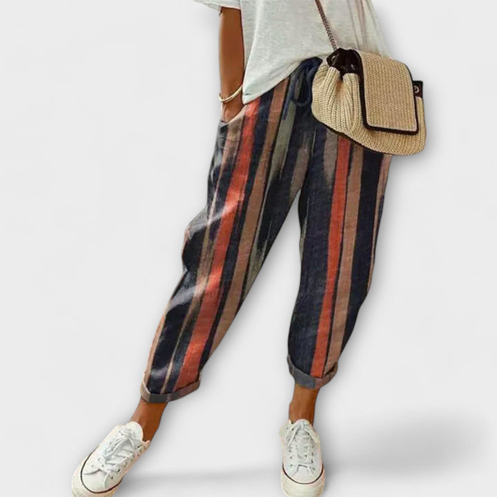 Burga | Cozy cotton-linen pants