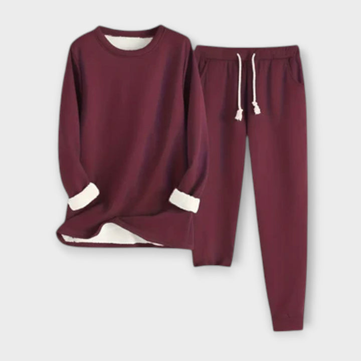 Mia – Thermal Fleece Lounge Set