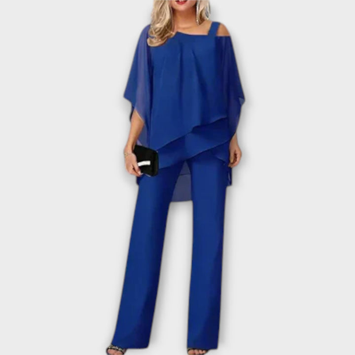 Celeste – Chiffon Evening Set