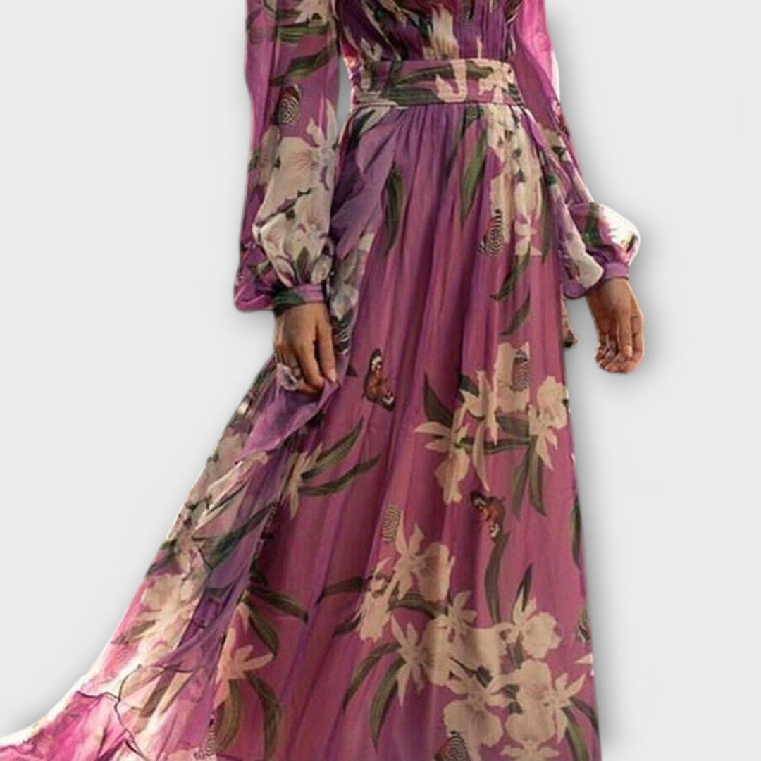 Anne | High-quality elegant maxi dress