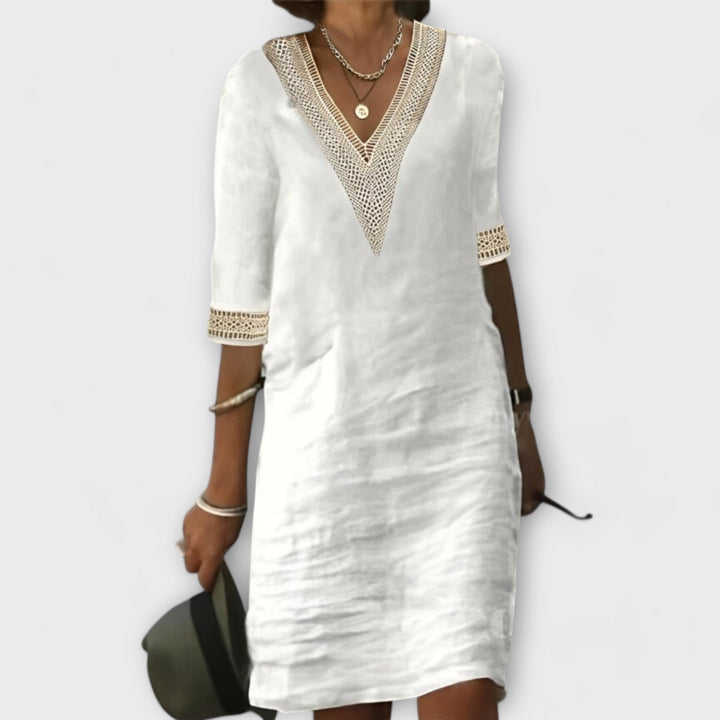 Albergaria – Cotton & Linen Summer Dress