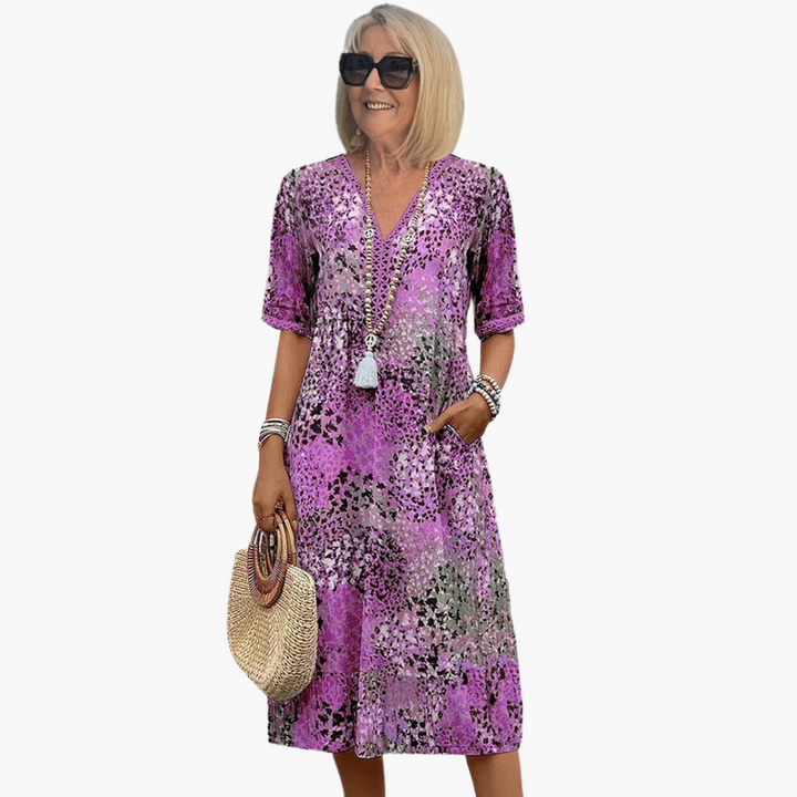 Colette™ | Vibrant Mid Dress