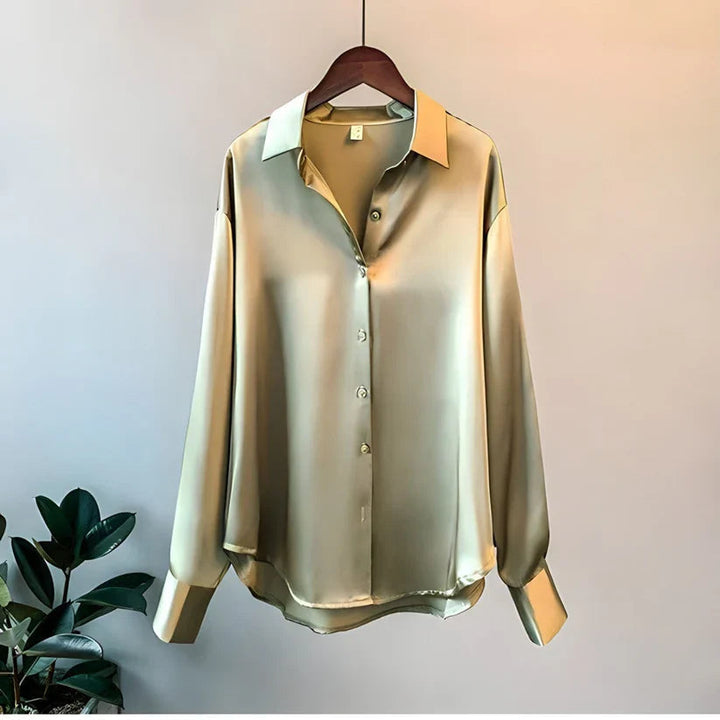 Sienna™ | Elegant Silk Blouse