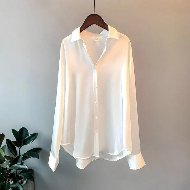Sienna™ | Elegant Silk Blouse