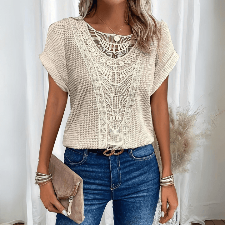 Karin™ | Elegant Ibiza-Inspired Blouse