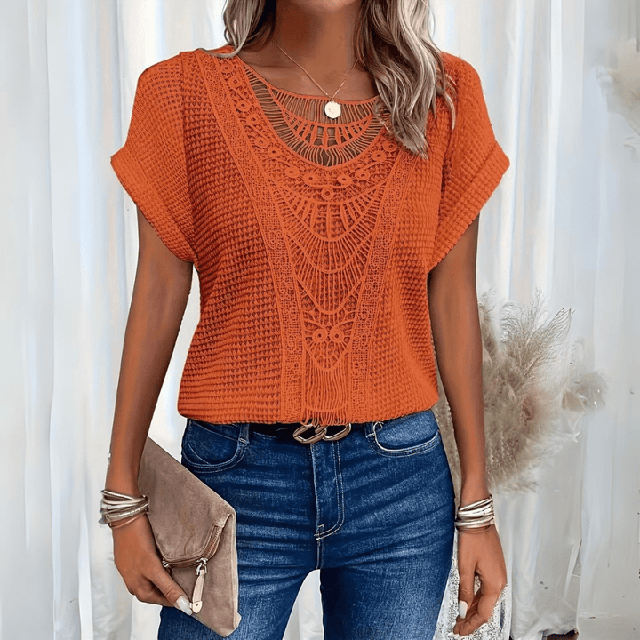 Karin™ | Elegant Ibiza-Inspired Blouse
