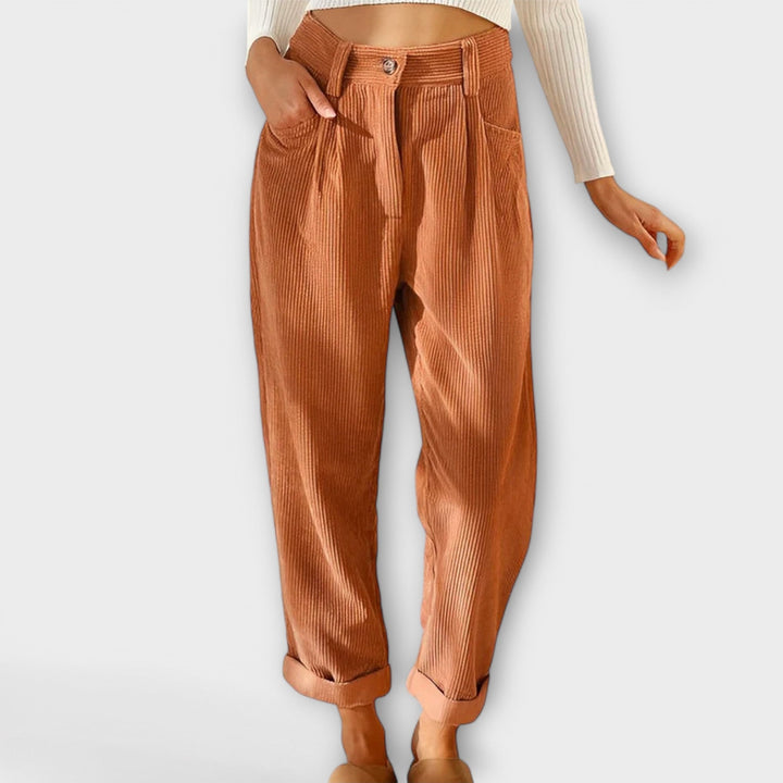 Jana | Modern corduroy pants