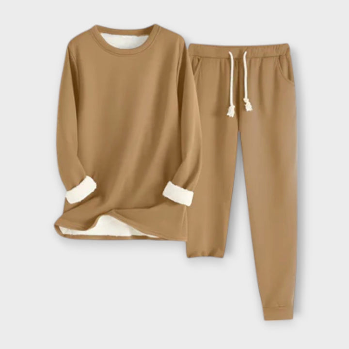 Mia – Thermal Fleece Lounge Set