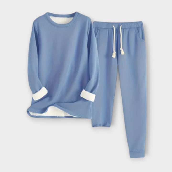 Mia – Thermal Fleece Lounge Set