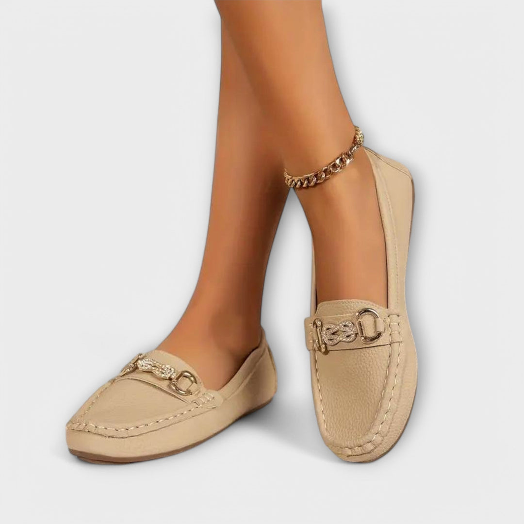Cristina - Leather moccasins