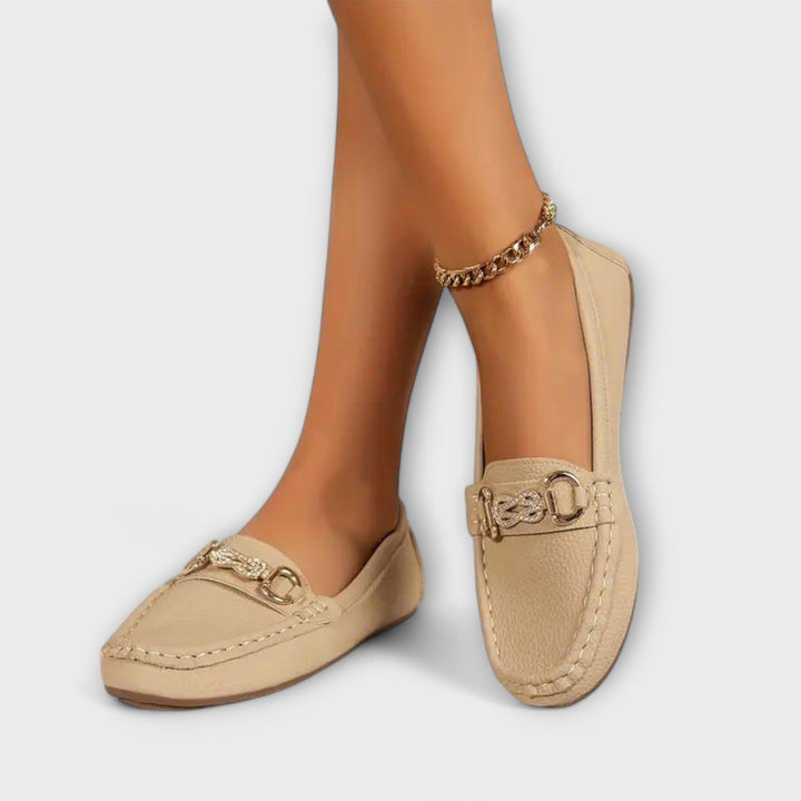 Cristina - Leather moccasins