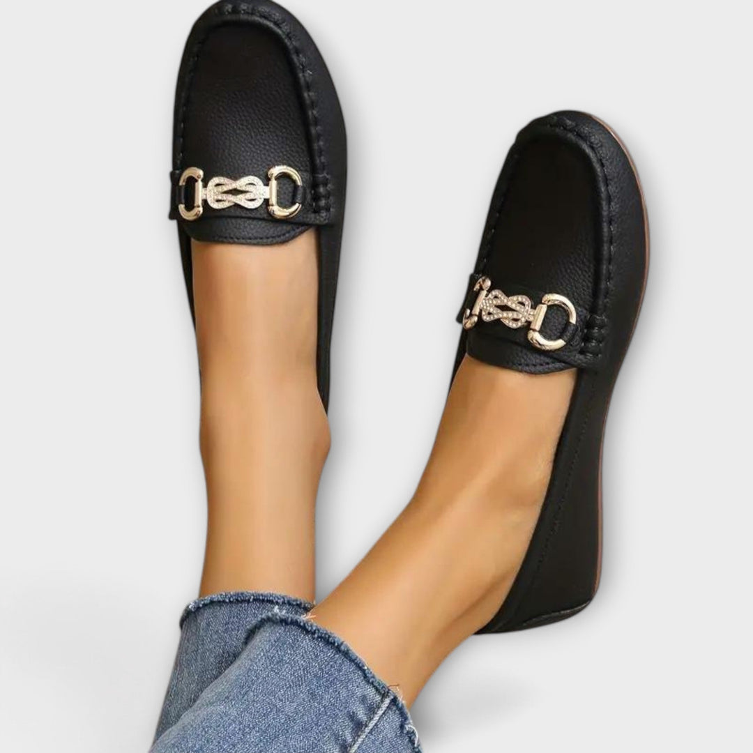 Cristina - Leather moccasins