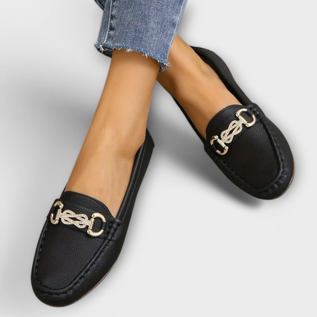 Cristina - Leather moccasins