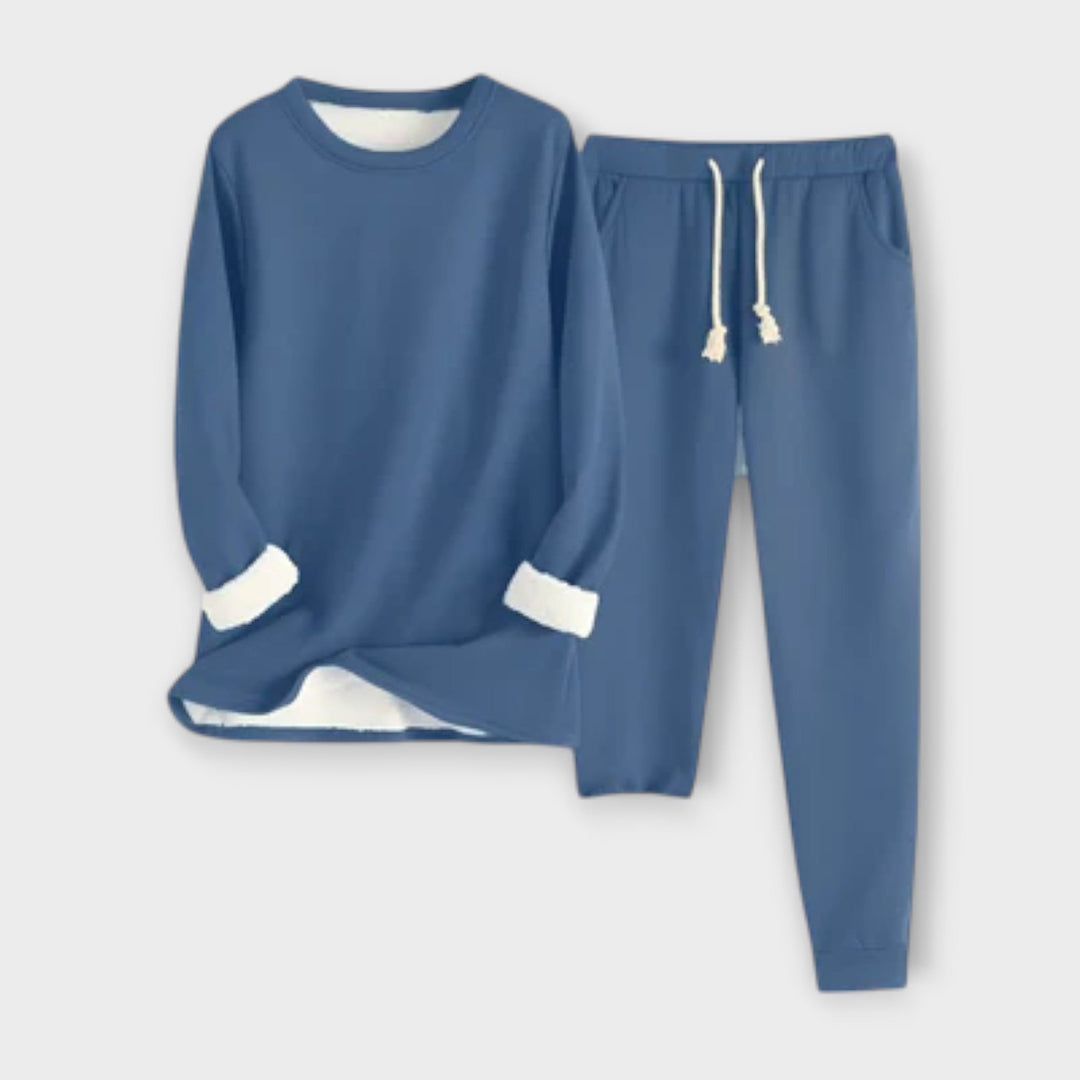 Mia – Thermal Fleece Lounge Set