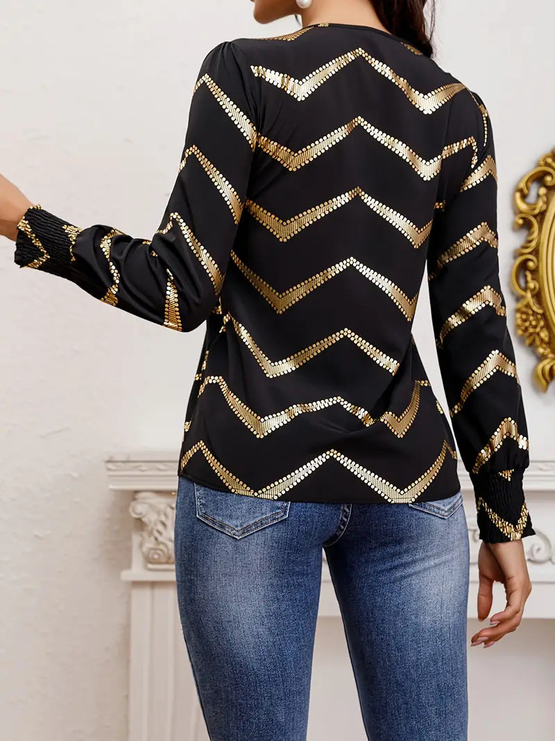 Bianca - Elegant spring blouse