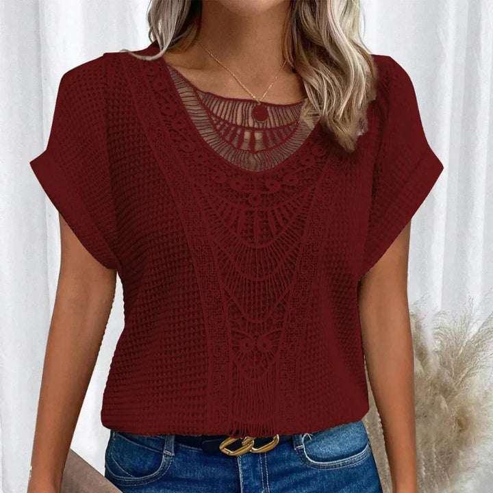 Karin™ | Elegant Ibiza-Inspired Blouse