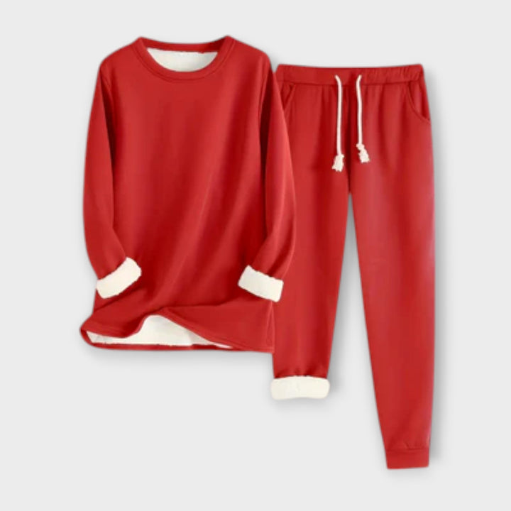 Mia – Thermal Fleece Lounge Set