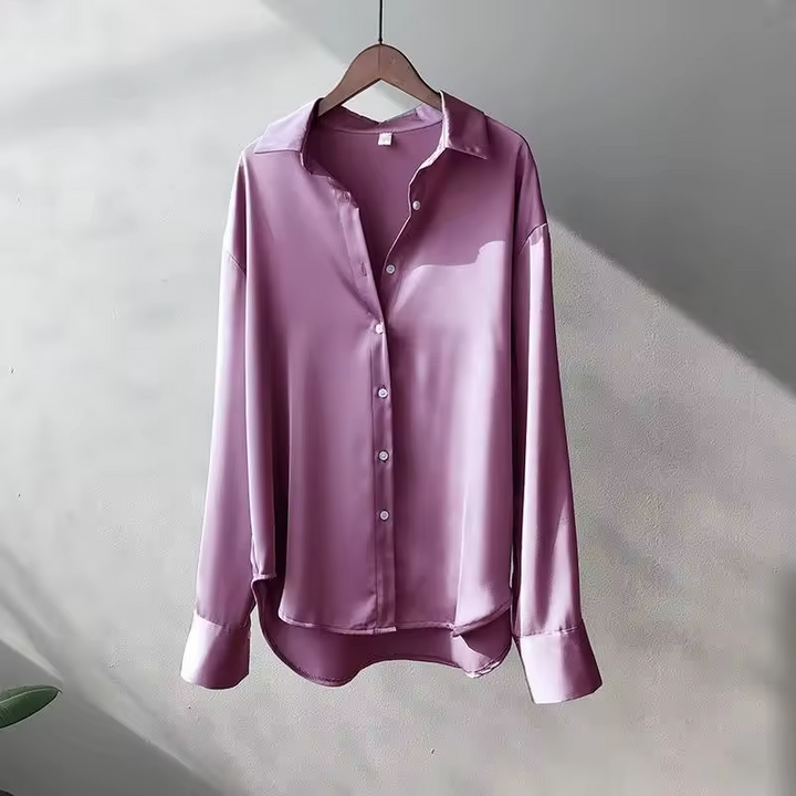 Sienna™ | Elegant Silk Blouse