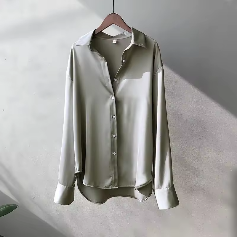 Sienna™ | Elegant Silk Blouse
