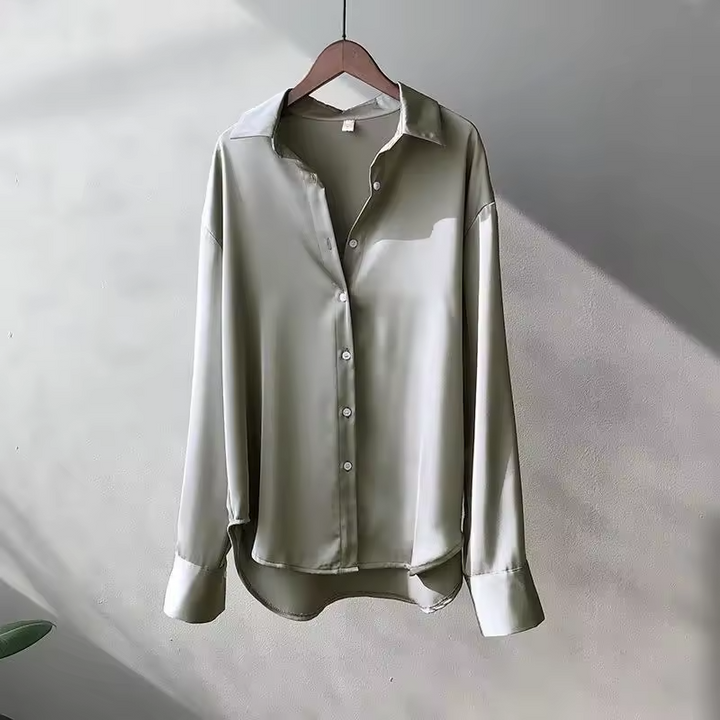 Sienna™ | Elegant Silk Blouse