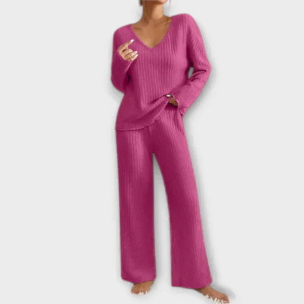 Marlowe – Ribbed Lounge Set