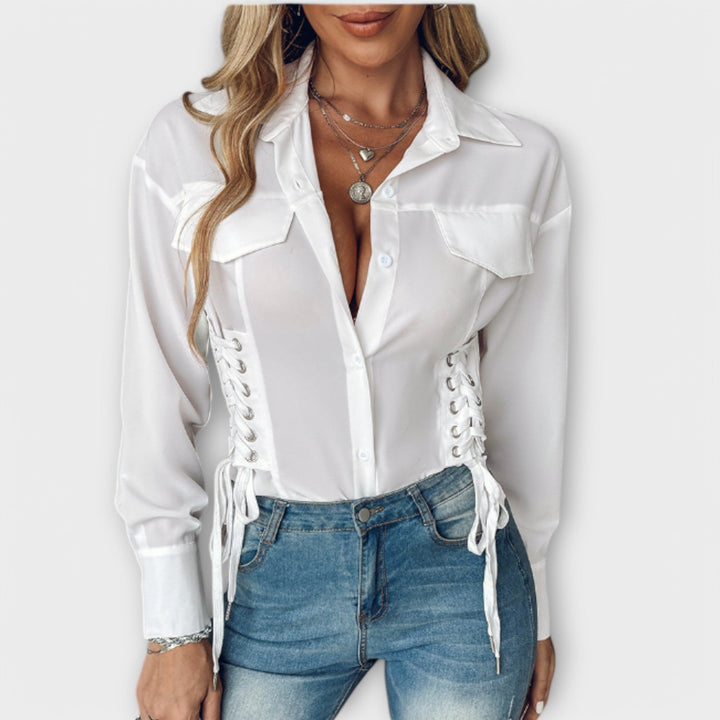 Natalie | Long-sleeve blouse