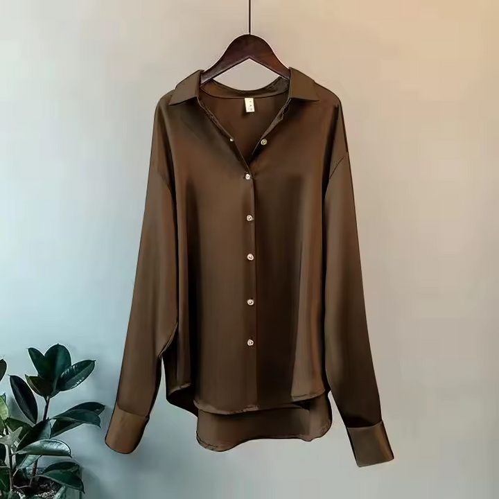 Sienna™ | Elegant Silk Blouse