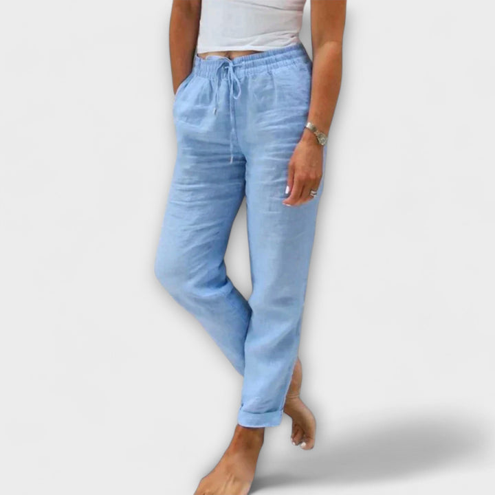 Stacy | Light linen trousers
