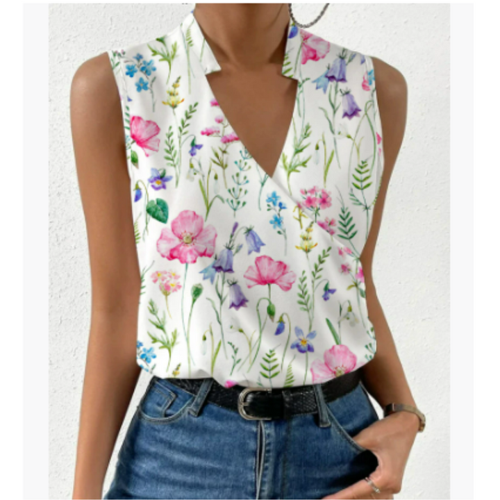 Sophie™ | Soft V-Neck Summer Top