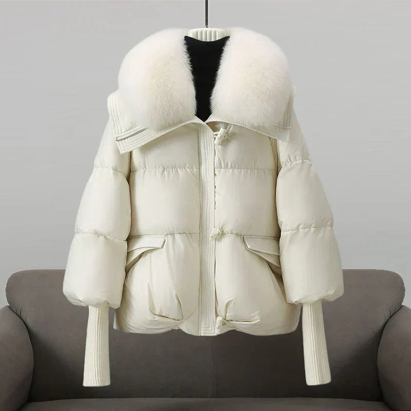 Clara | Elegant Faux Fur Jacket