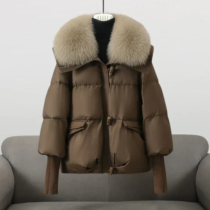 Clara | Elegant Faux Fur Jacket