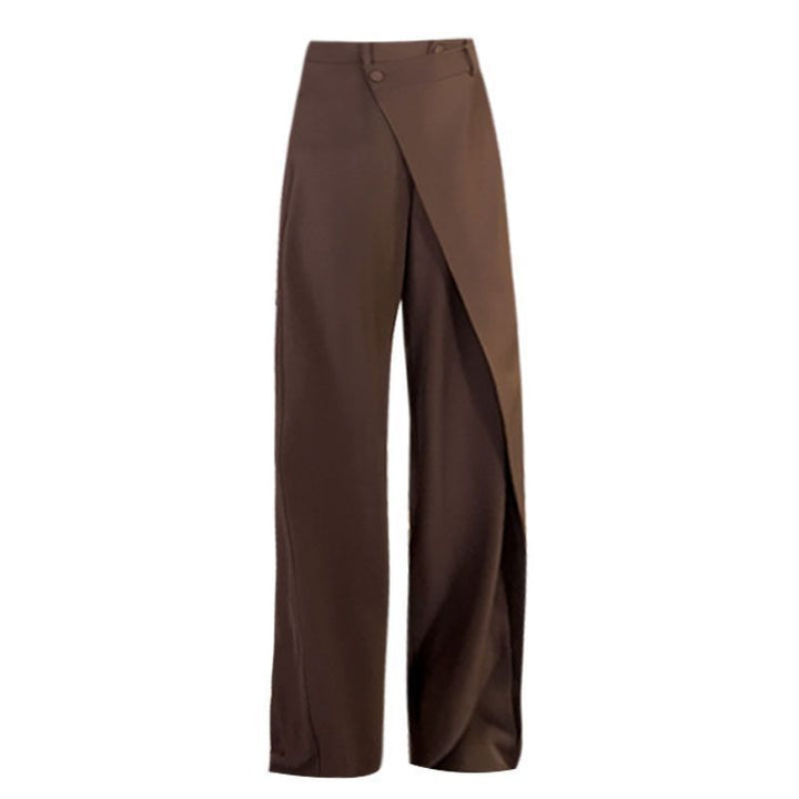 Lina | Irregular Wide-Leg Trousers