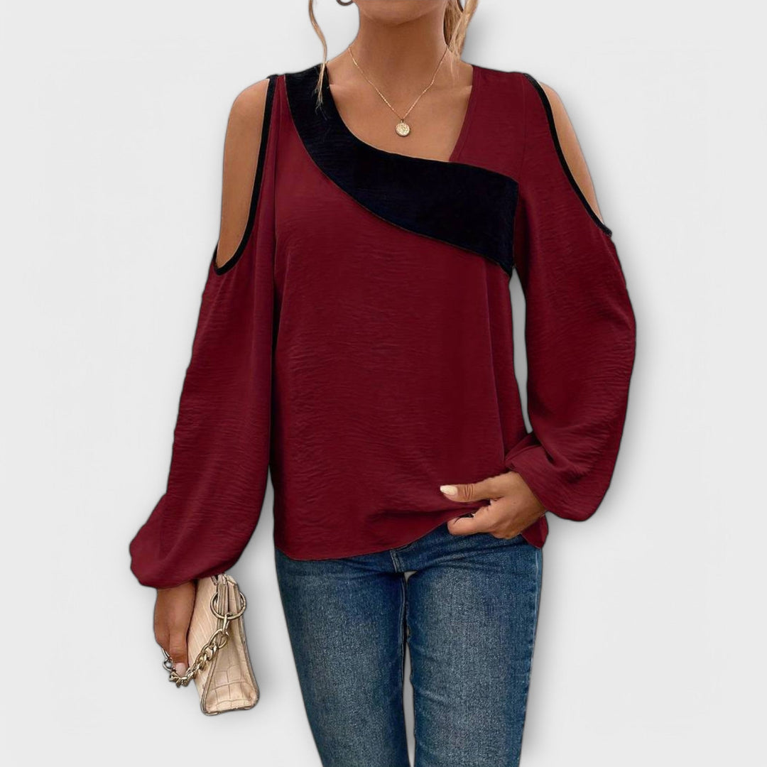 Scarlett | Blouse with square neckline